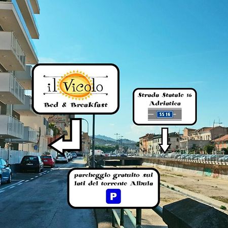 סן בנדטו דל טרנטו Bed & Breakfast Il Vicolo מראה חיצוני תמונה